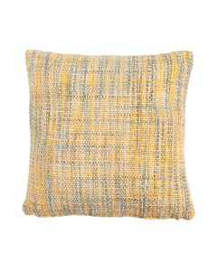 Tye&Dye Cushion yellow grey 45x45cm
