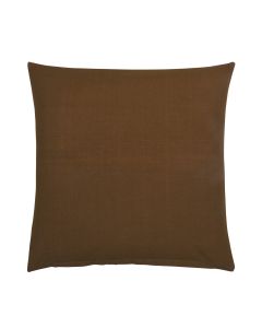 Uneven Stitching Cushion reddish brown 50x50cm