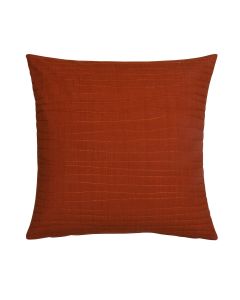 Uneven Stitching Cushion orange 47x47cm