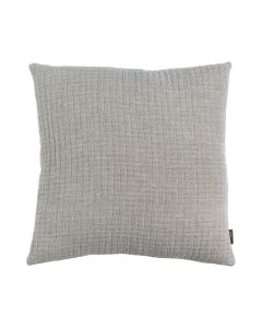 Double Quilted Cushion grey 45x45cm