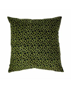 Leopard Cushion green 45x45cm