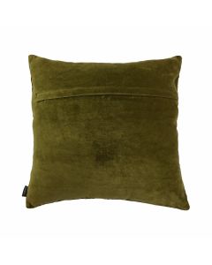 Rose Embroidery Cushion green 45x45cm