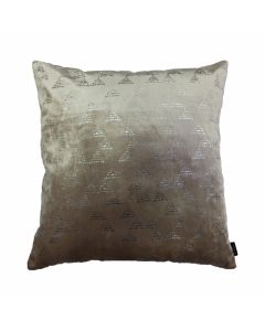 Foil Triangle Cushion beige 45x45cm