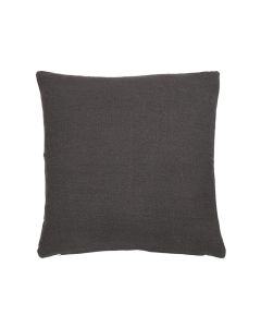 Solid Canvas Cushion grey 45x45cm
