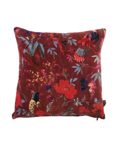 Paradise Cushion red 45x45cm