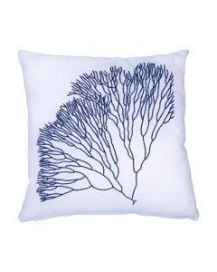 Coral Cushion blue 45x45cm