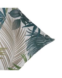 Banjol Flower Print Outdoor Cushion blue 45x45cm