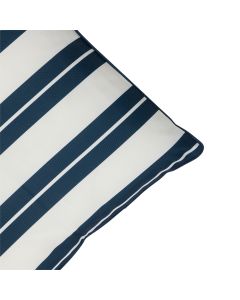 St. Raphael Stripe Cushion blue 47x47cm