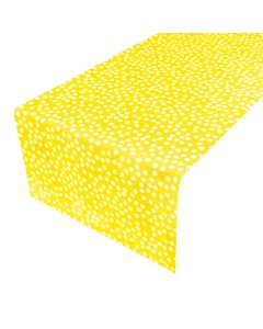 Allover Dots Tablerunner yellow 50x140cm