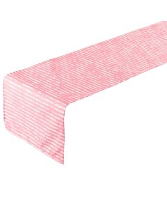 Little Stripes Outdoor Tablerunner pink 42x145cm