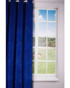 Luciano Curtain blue 140x245cm (8rings)