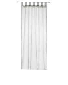 Delhi Jason Curtain silver 135x260cm (7loops)