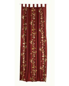 Murcia Curtain red gold 140x245cm