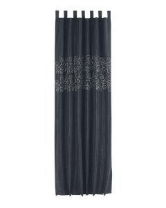 Florence Curtain black 140x245cm