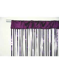 Hollywood Stringcurtain purple 90x250cm
