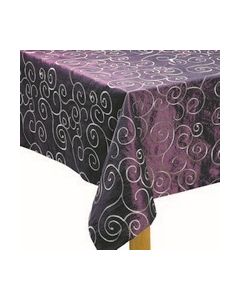 Florence Tablecloth Textile purple 140x140cm