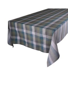 Broad Check Tablecloth Textile multi 140x300cm