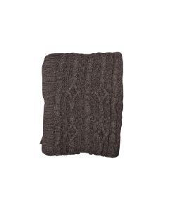 Cable Weave Throw taupe 130x170cm