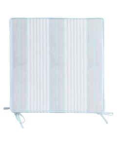 New Classic Stripe Outdoor Chairpad blue 40x40cm+5cm