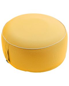 St. Maxime outdoor warm yellow Pouf 55 round x 25 cm high