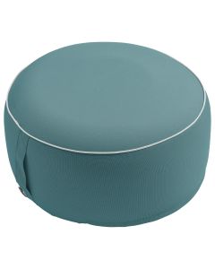 St. Maxime Outdoor turquoise Pouf 55 round x 25 cm high