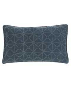 Graphic Stonewash Cushion blue 30x50cm