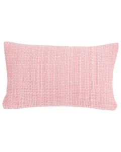 Basket Weave Cushion pink 30x50cm