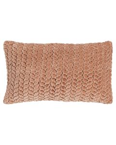 Smock Velvet Cushion pink 30x50cm