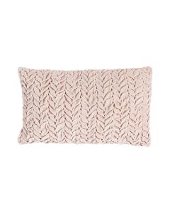 Smock Velvet Cushion pink 30x50cm