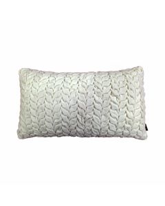 Smock Velvet Cushion off white 30x50cm