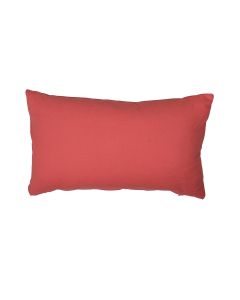 Flannel Cushion red 30x50cm