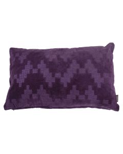 Twisted Brooklyn Cushion purple 30x50cm