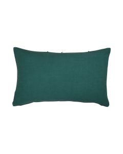 Uneven Ruffle Cushion blue 30x50cm