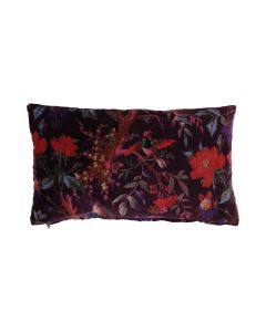 Paradise Cushion dark berry 30x50cm