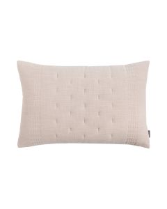 Kantha Slub Cushion beige 40x60cm