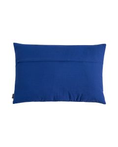 Wide Zigzag Cushion blue 40x60cm