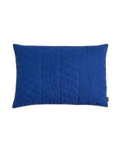 Wide Zigzag Cushion blue 40x60cm