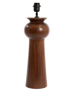 Lamp base Ø19x45 cm BAGLIO wood russet