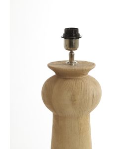 Lamp base Ø19x45 cm BAGLIO wood matt natural