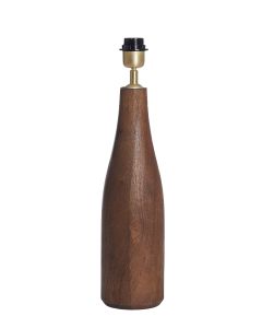 Lamp base Ø13x42 cm TRAPINO wood matt orange-brown