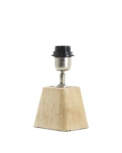 Lamp base 18x13x15 cm KARDAN wood matt natural