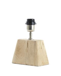 Lamp base 22x15x19 cm KARDAN wood matt natural