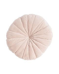 Flower Cushion pink dia40x12cm