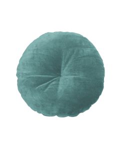 Flower Cushion green dia40x12cm