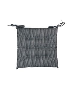 Rhombus Chair Cushion dark grey 40x40cm+3cm