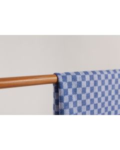 Dutch Kitchentowel check blue 50x70cm (set of 3)