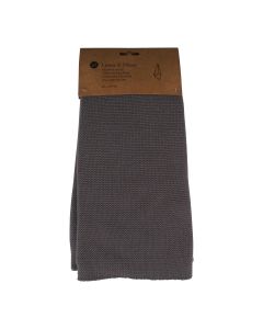 Knitted Kitchentowel donker grey 50x70cm