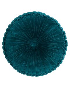 Kanan Velvet Cushion blue dia60x10cm