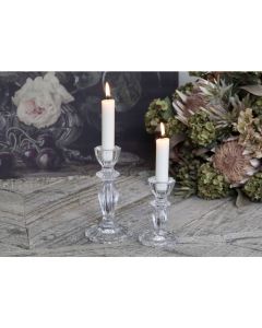 Candlestick w. lace edge