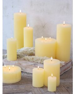 Macon Pillar candle rustic w. 3 wicks 42 h